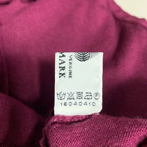 Luisa Spagnoli 100% Virgin Wool Turtleneck Sleeveless Knit Top - Picture 6 of 7